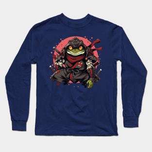 ninja frog Long Sleeve T-Shirt